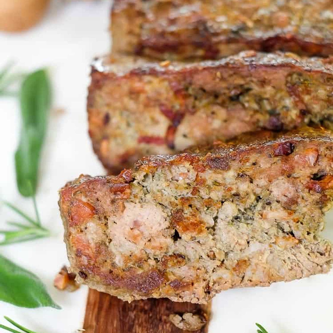 Breakfast Meatloaf (Paleo, Whole30 + Keto)