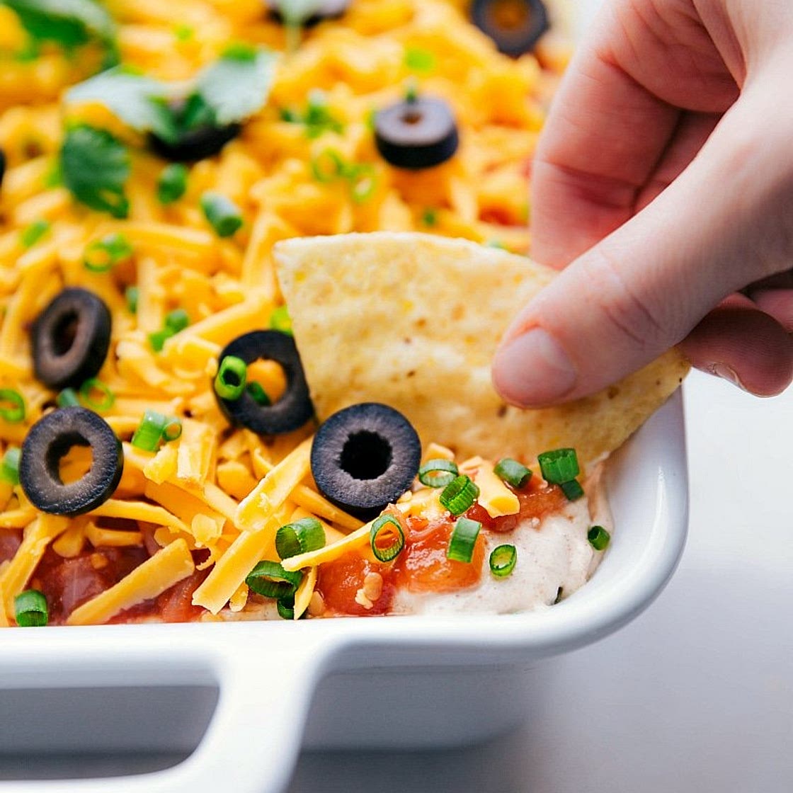 Mom's 7-Layer Bean Dip