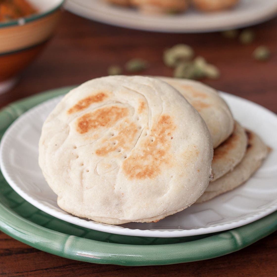 Awadh Style Bakarhani Roti Recipe ( Thick Spiced Flat-Bread Recipe )