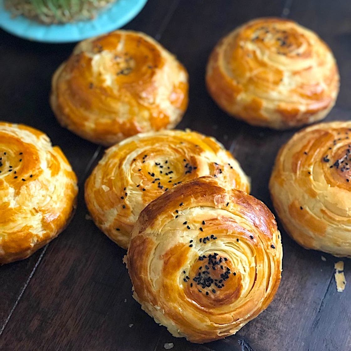 Shorgoghal, or Spice-Filled Flaky Breads | AZ Cookbook