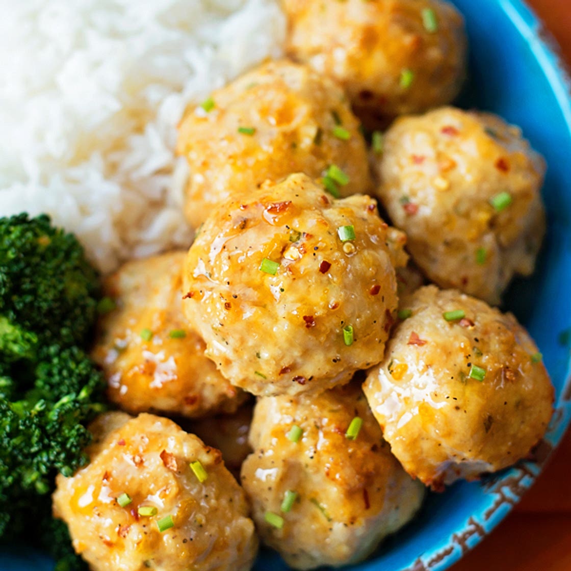 Easy Orange Chicken Meatballs Recipe