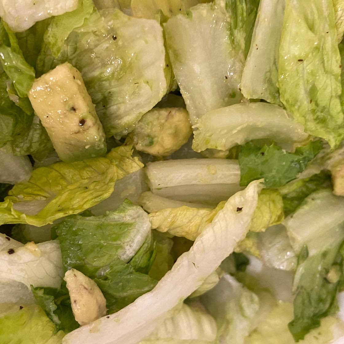 Lettuce Avocado Salad