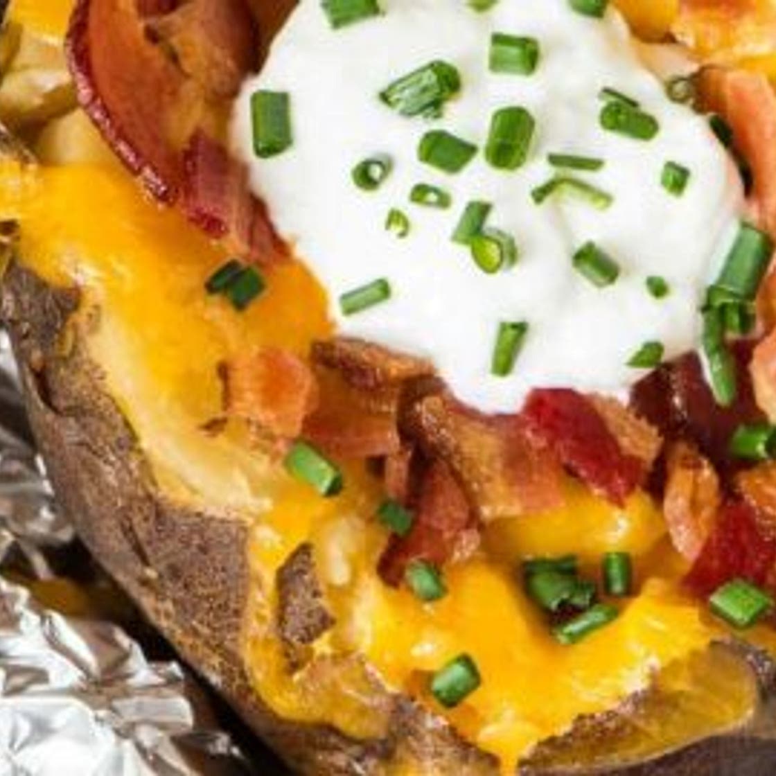 Crock Pot Baked Potatoes