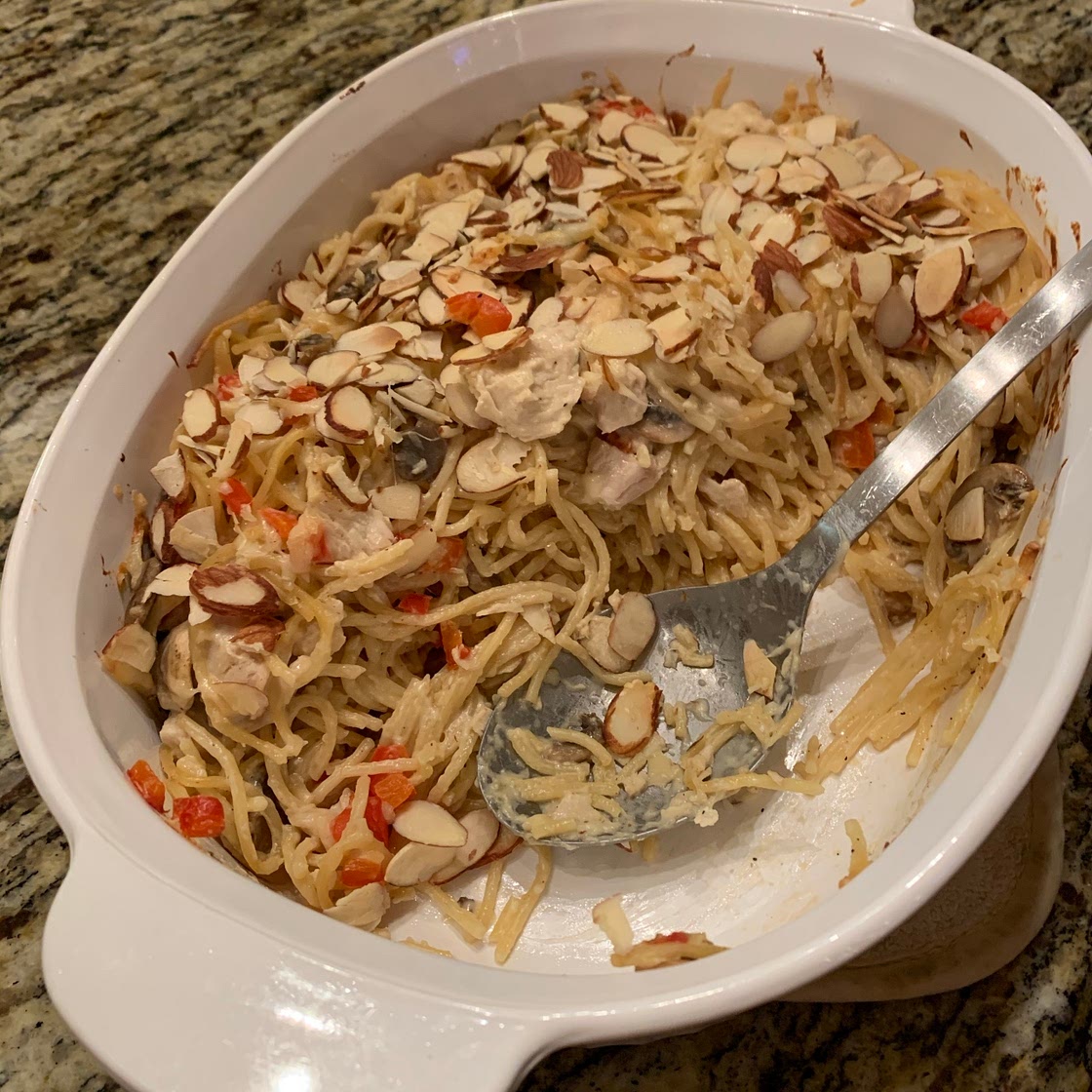 Slimmed-down Chicken Tetrazzini