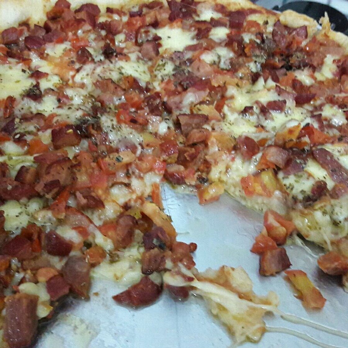 Pizza de Bacon