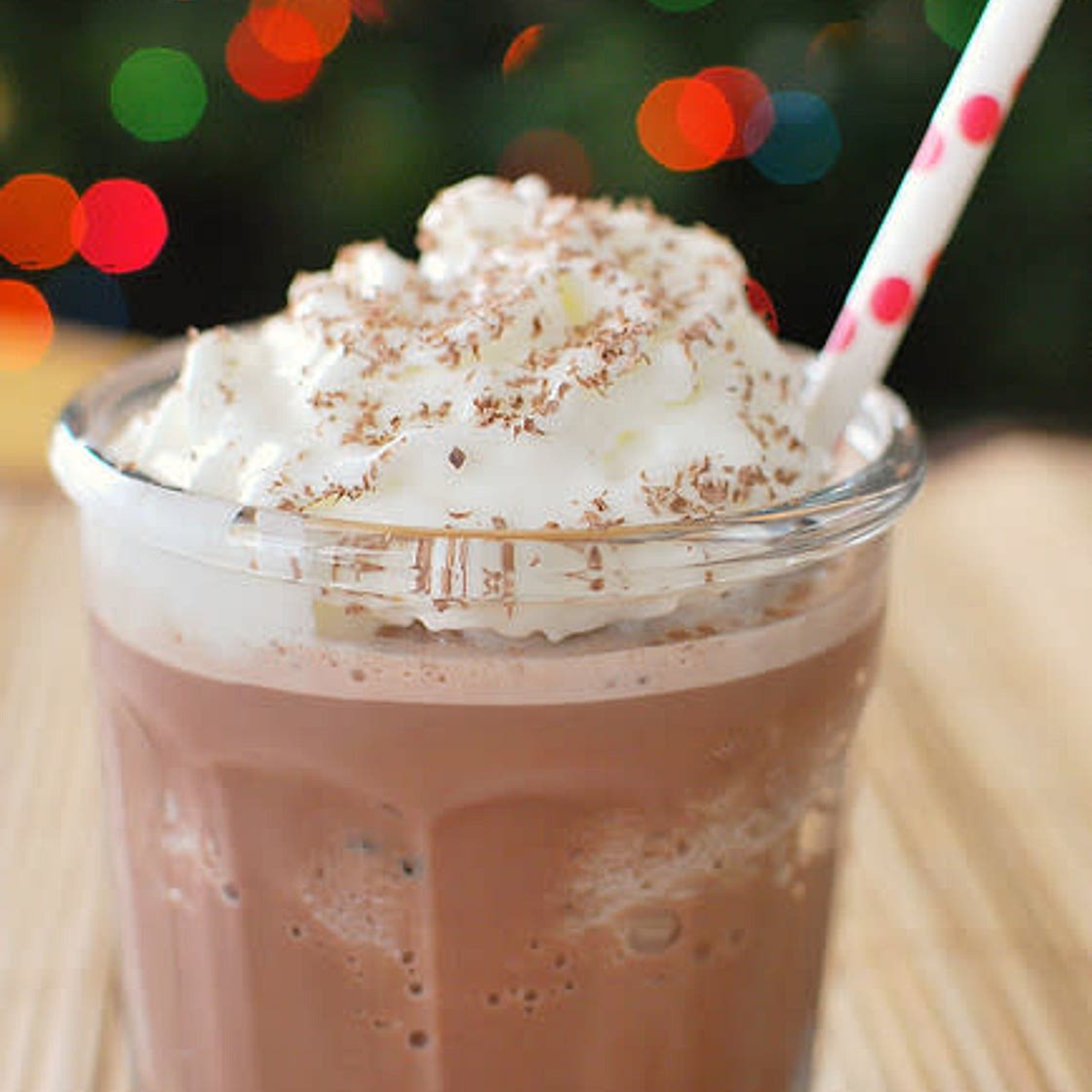 Hot cocoa milkshake 