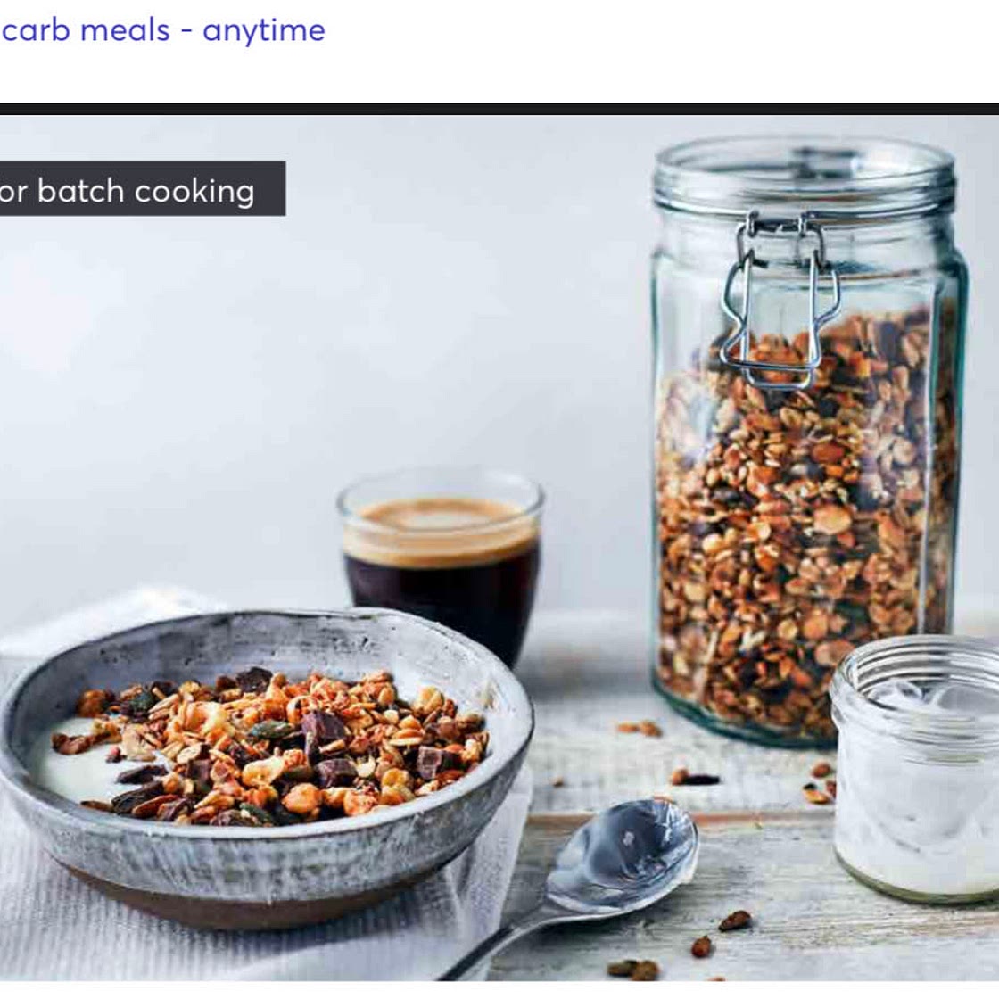 4- reduced-Chocolate and hazelnut granola