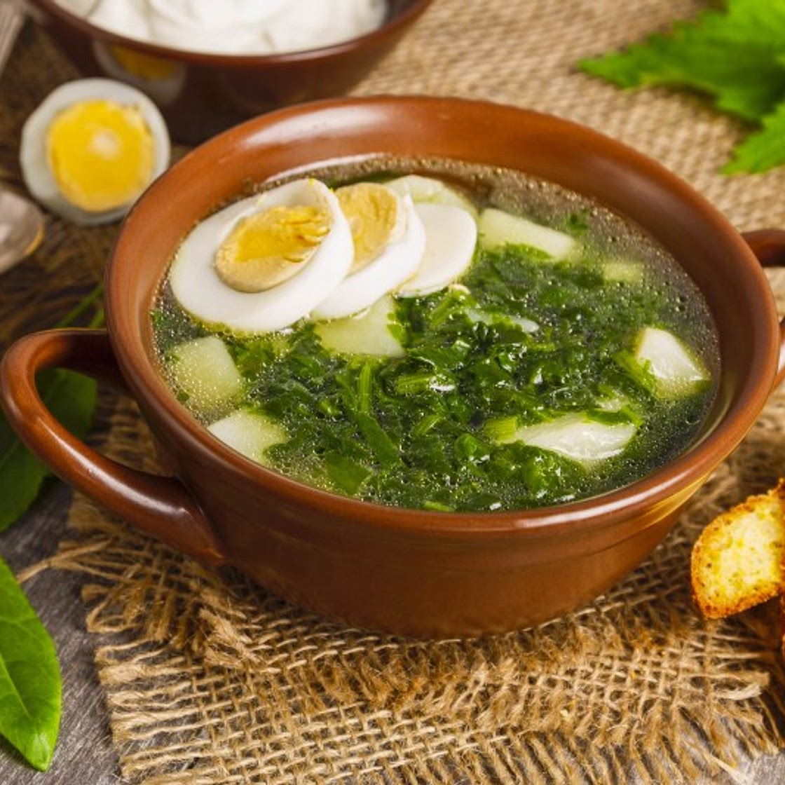 Ščaŭje - Traditional Belarusian Sorrel Soup - Global Storybook