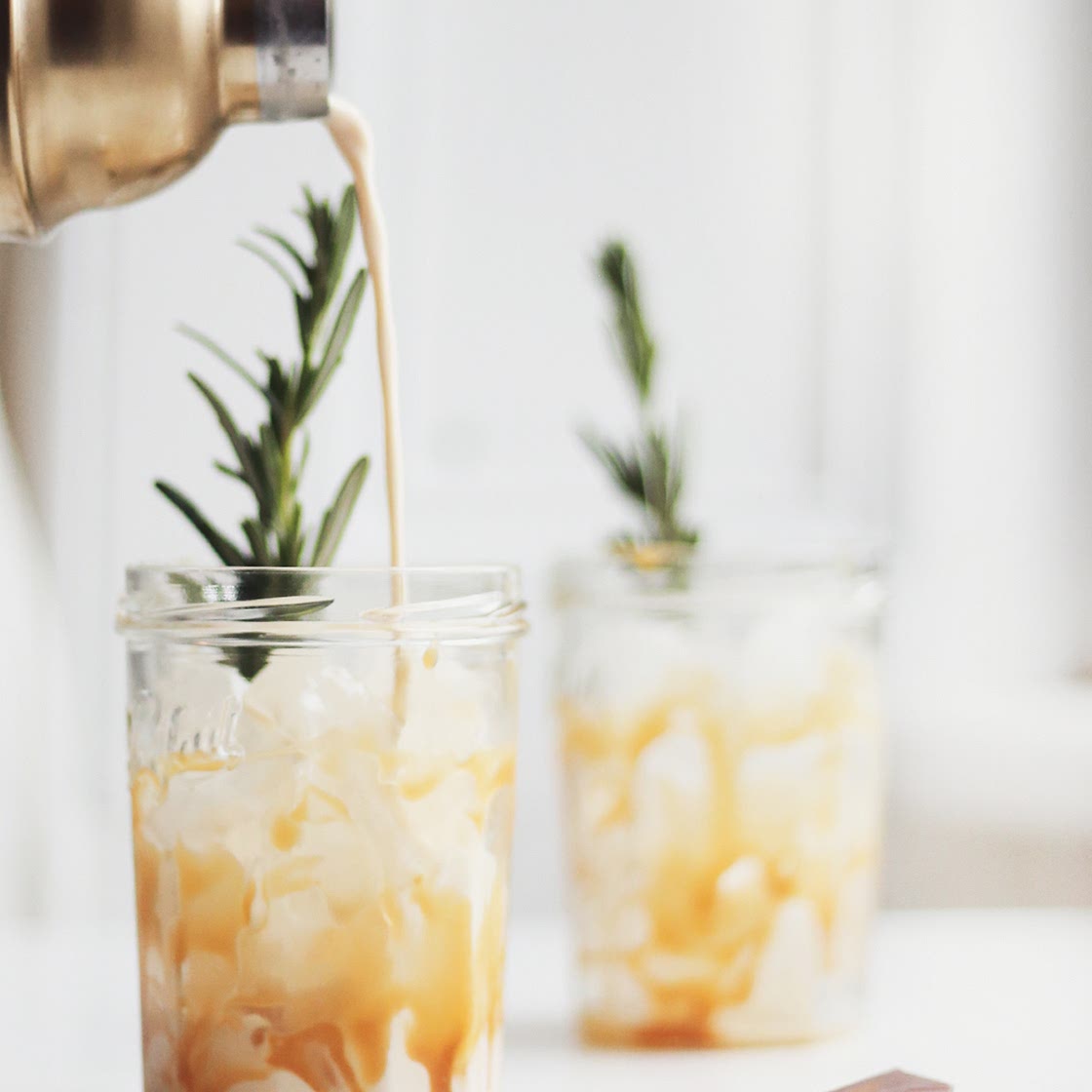 Salted Caramel White Russians. - KATE LA VIE