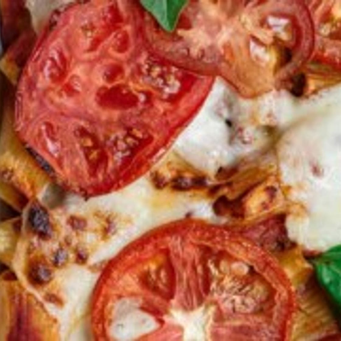 Baked Rigatoni with Tomatoes and Eggplant
