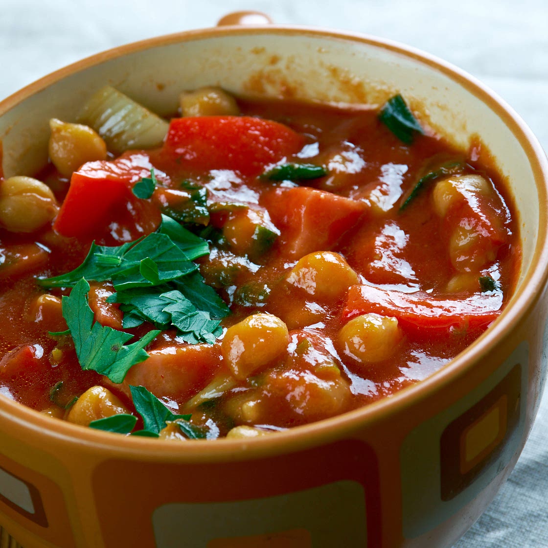 Chickpea Soup with Greens | The Fast 800