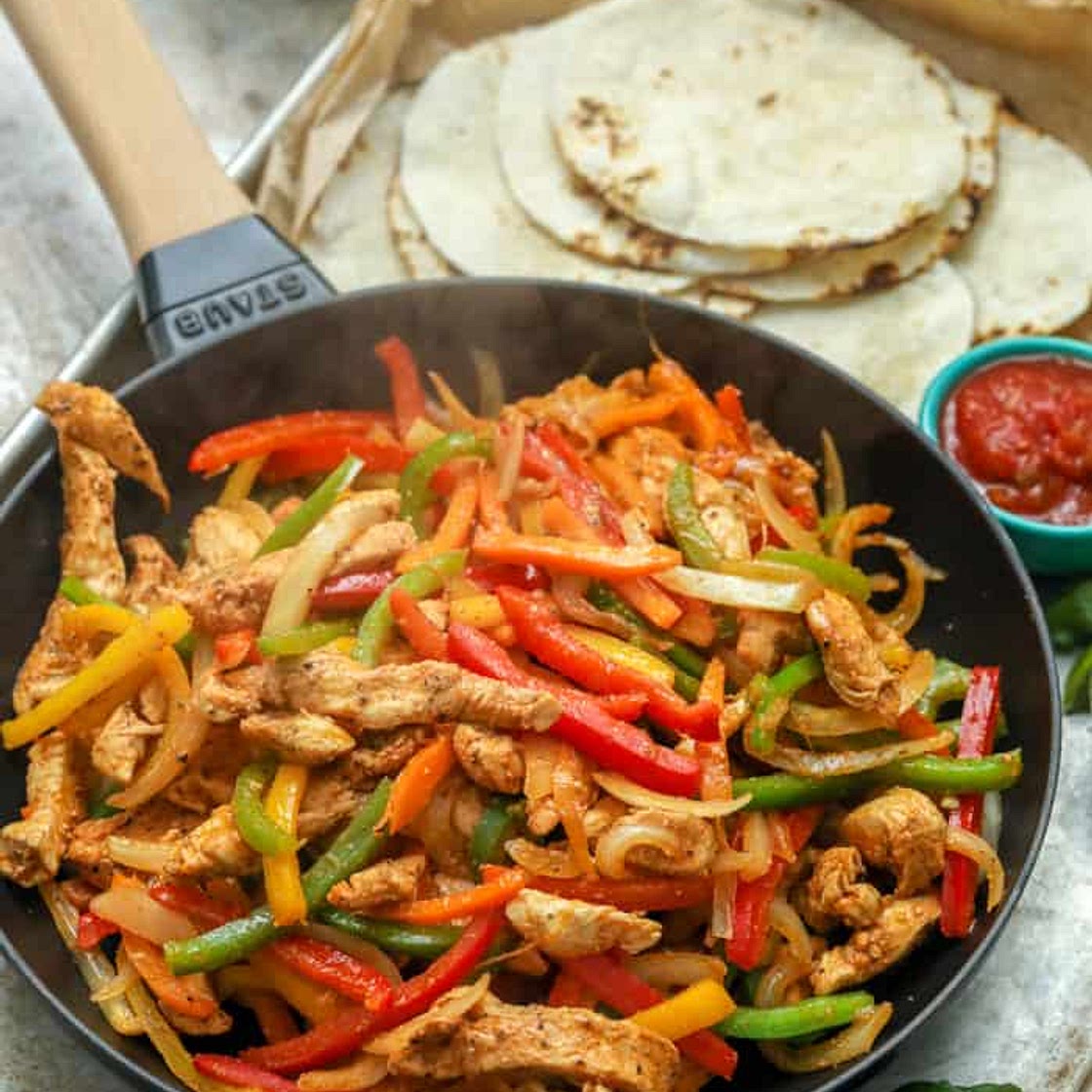 Easy Chicken Fajitas