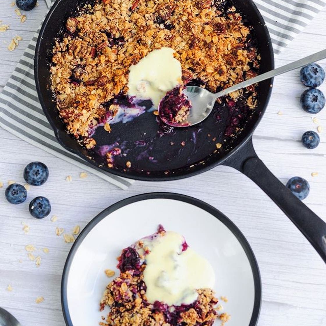 BLUEBERRY CRUMBLE