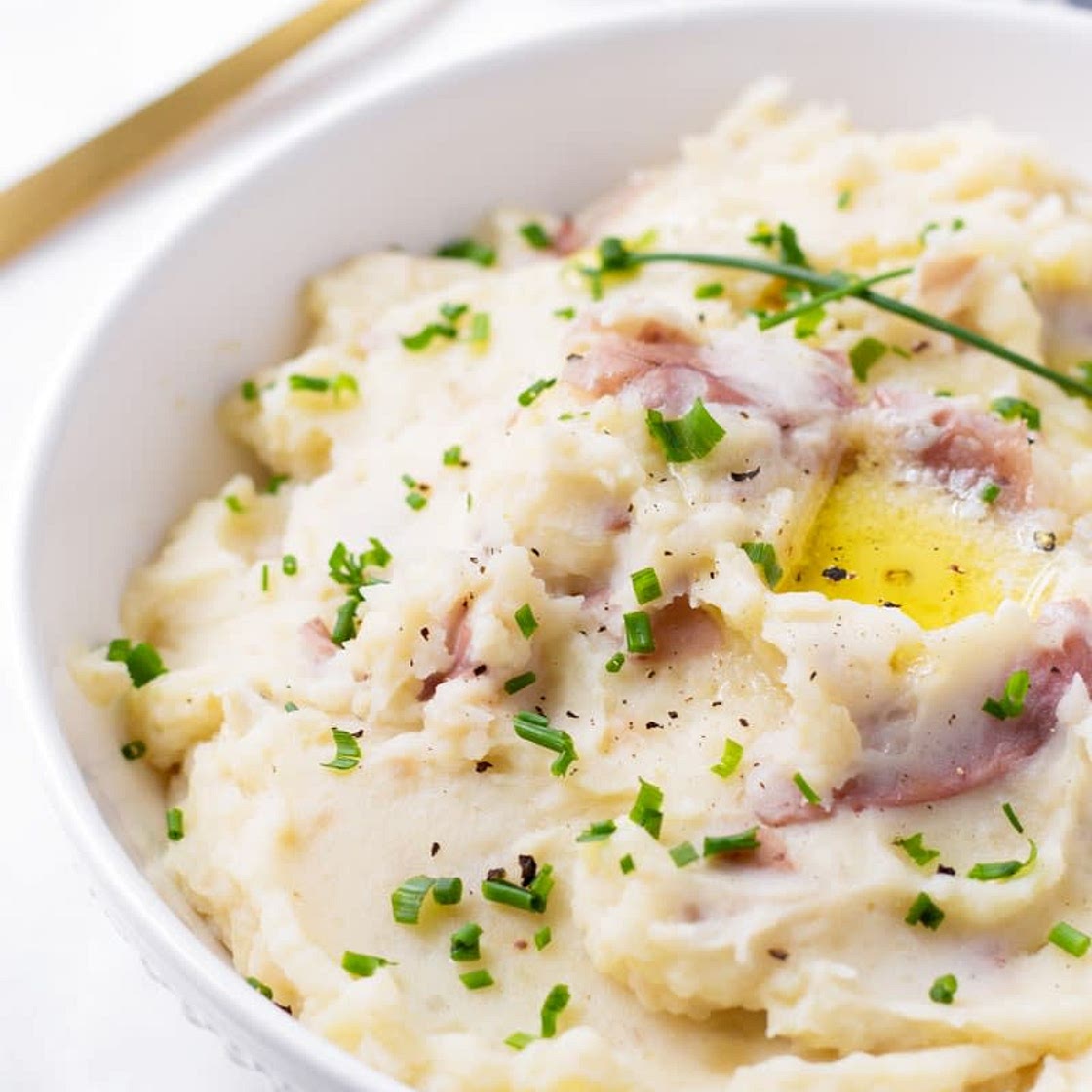 Rustic Red Mashed Potatoes