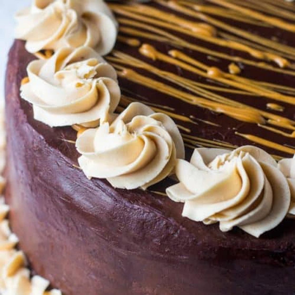 Reese's Peanut Butter Chocolate Cake Cheesecake