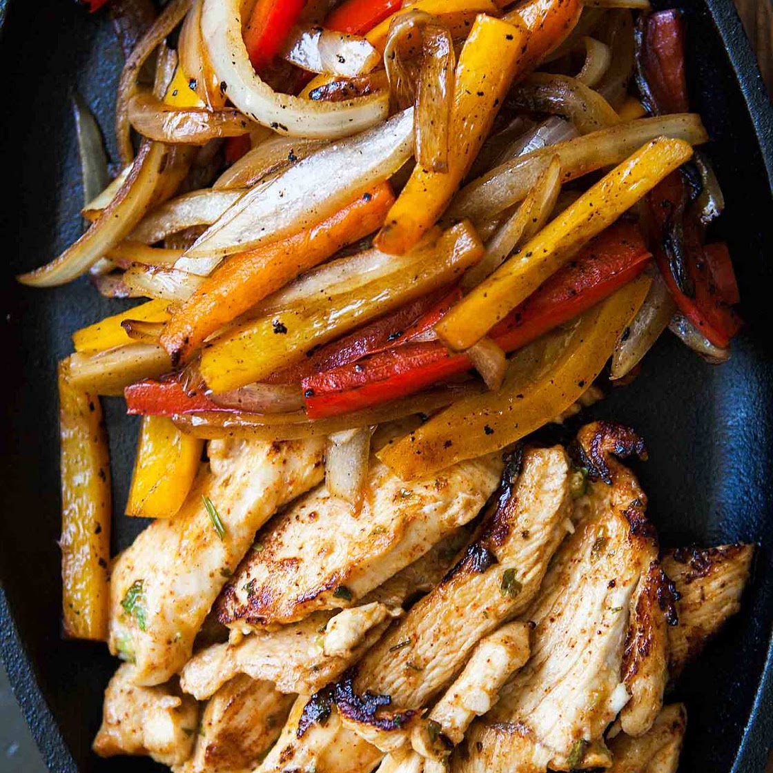 Damn Good Chicken Fajitas