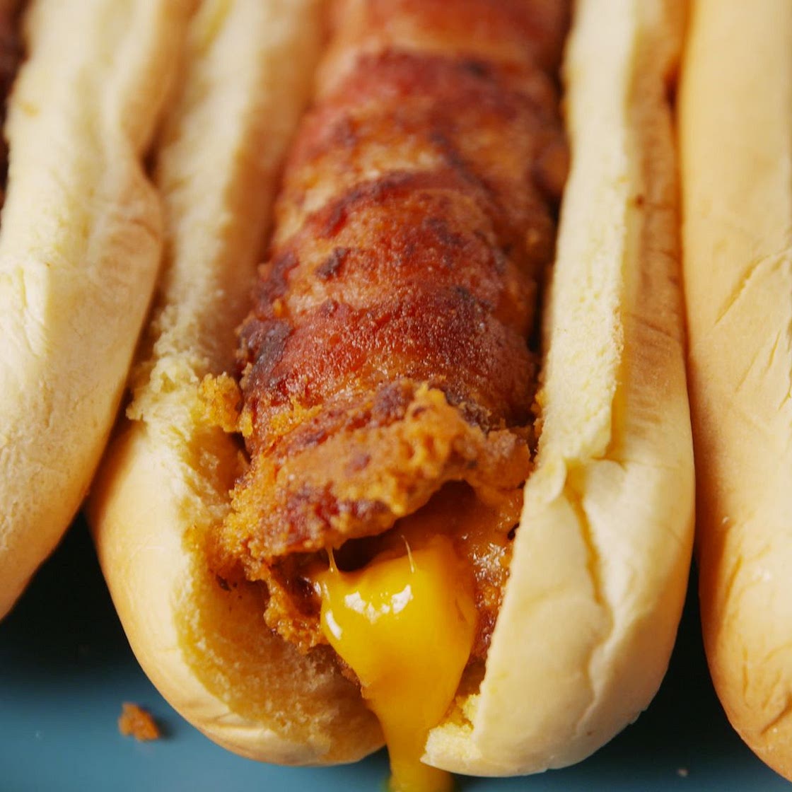 Cheese Stuffed Dogs