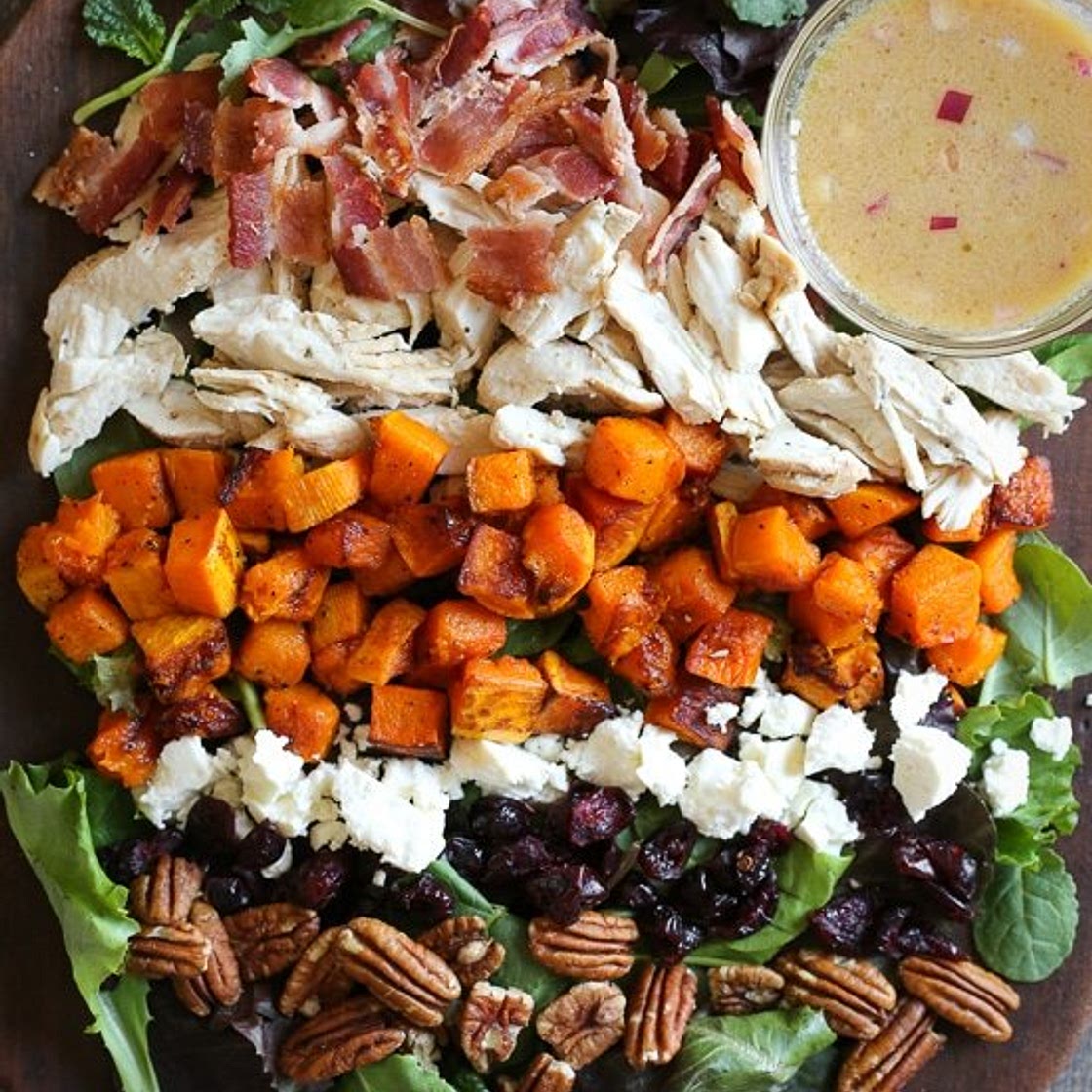 Leftover Turkey Harvest Cobb Salad