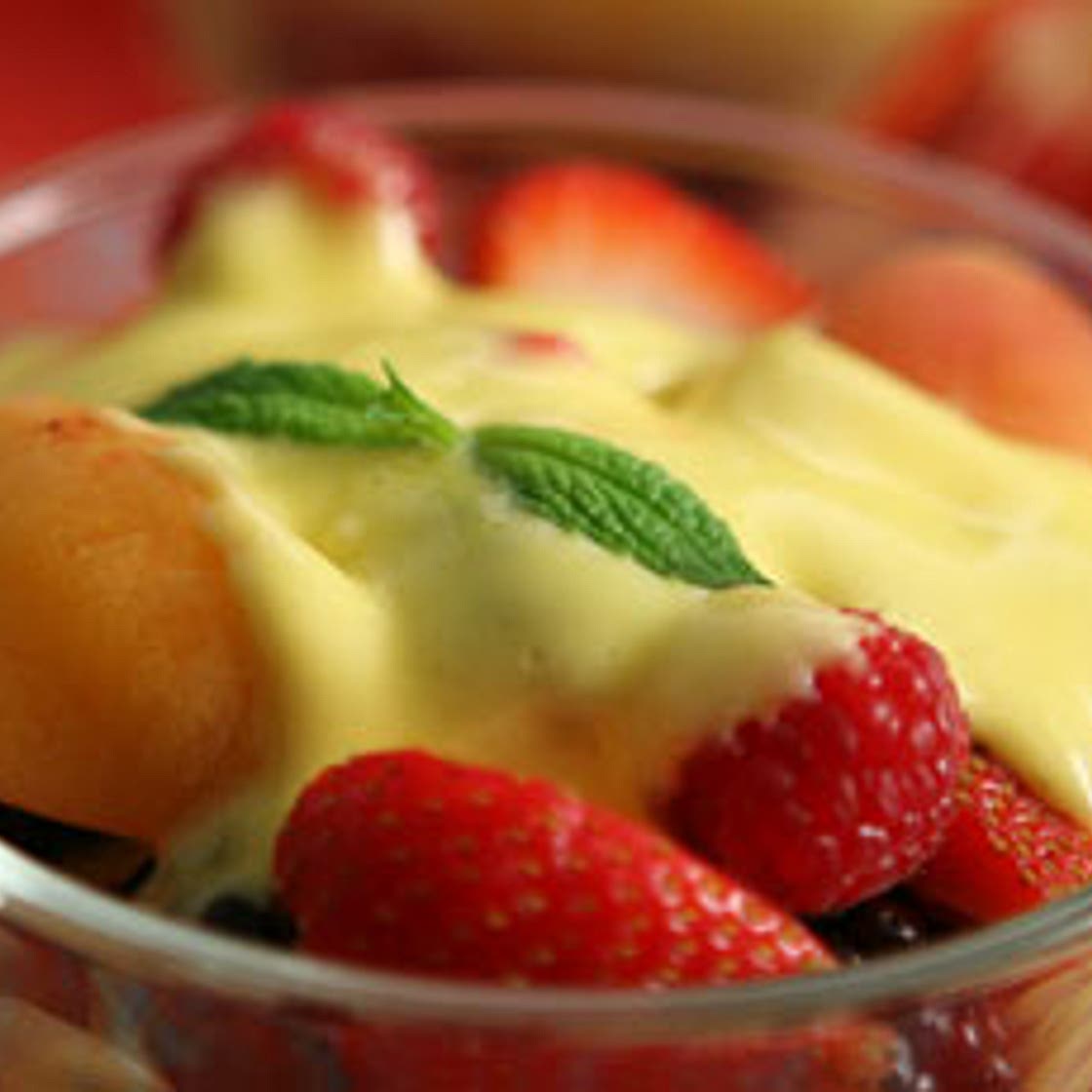 Summer Fruits with Ice Wine Sabayon