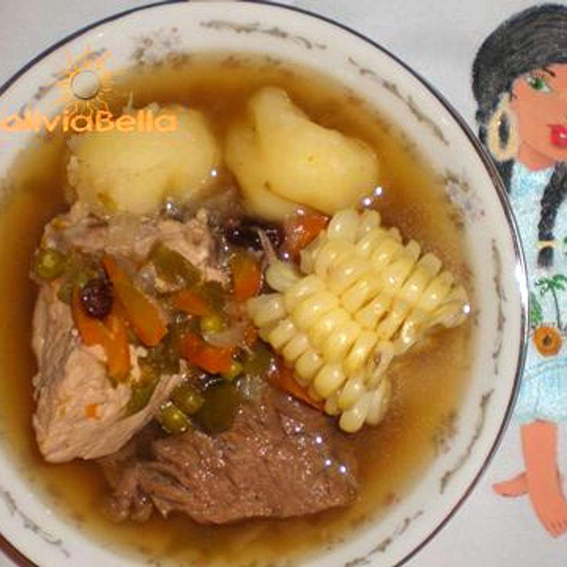 Picana - Recipe for Bolivian Christmas Picana - Bolivian Christmas Traditions!