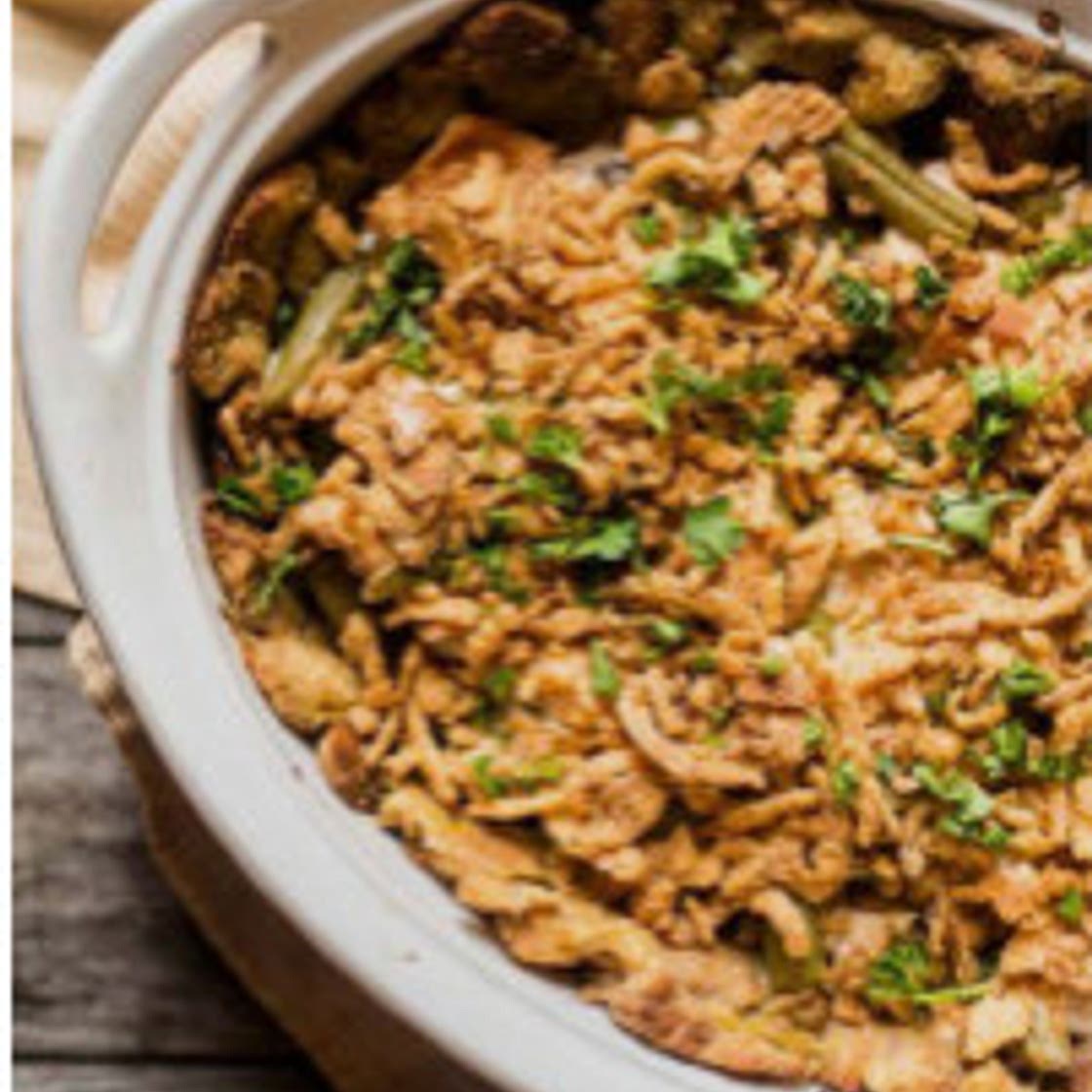 Turkey and Stuffing Casserole