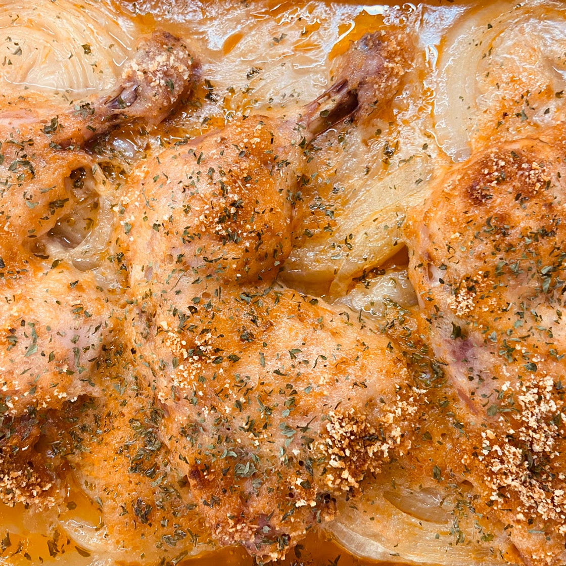 Parsley Breaded Chicken Bottoms