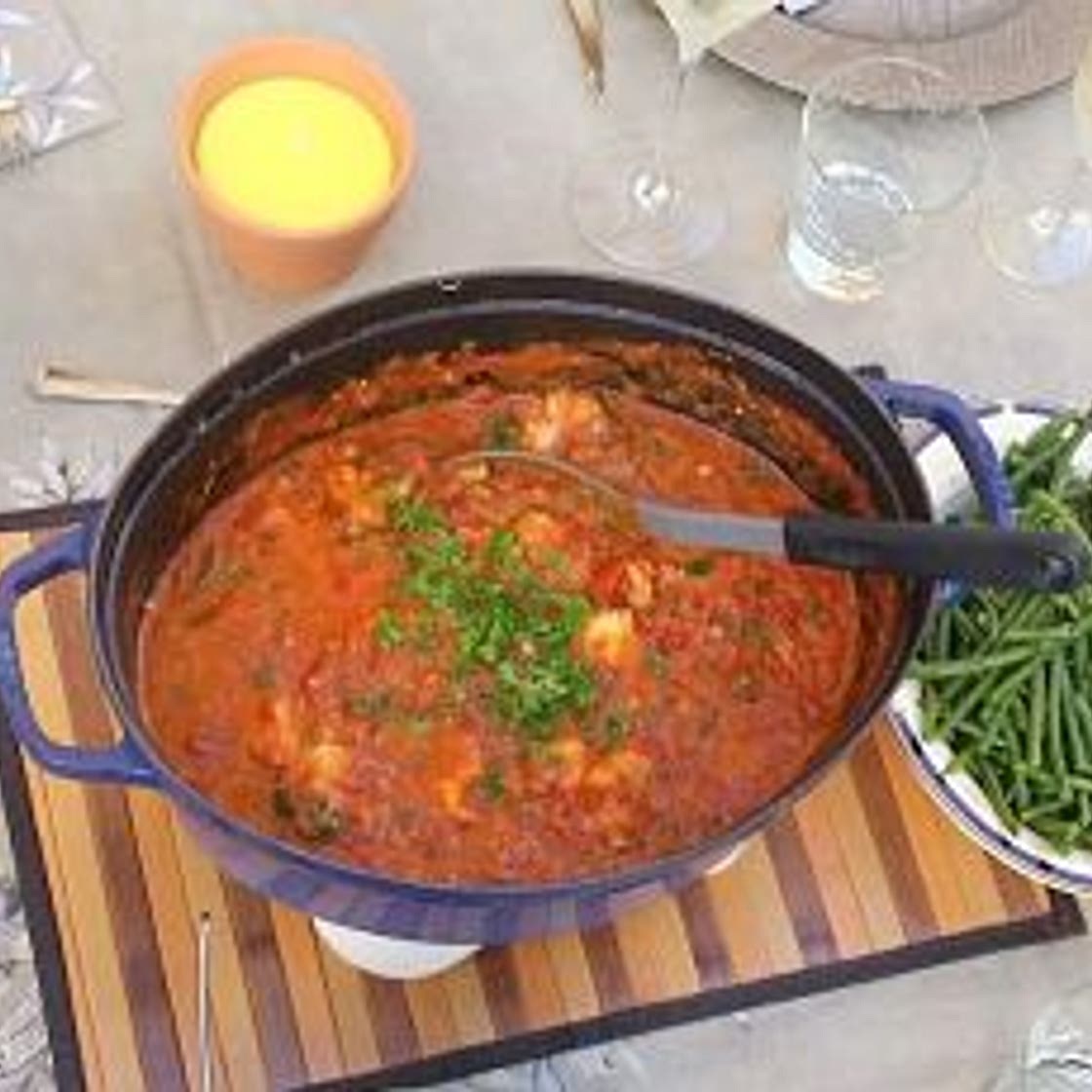 French Monkfish Stew (Lotte à l'Armoricaine)