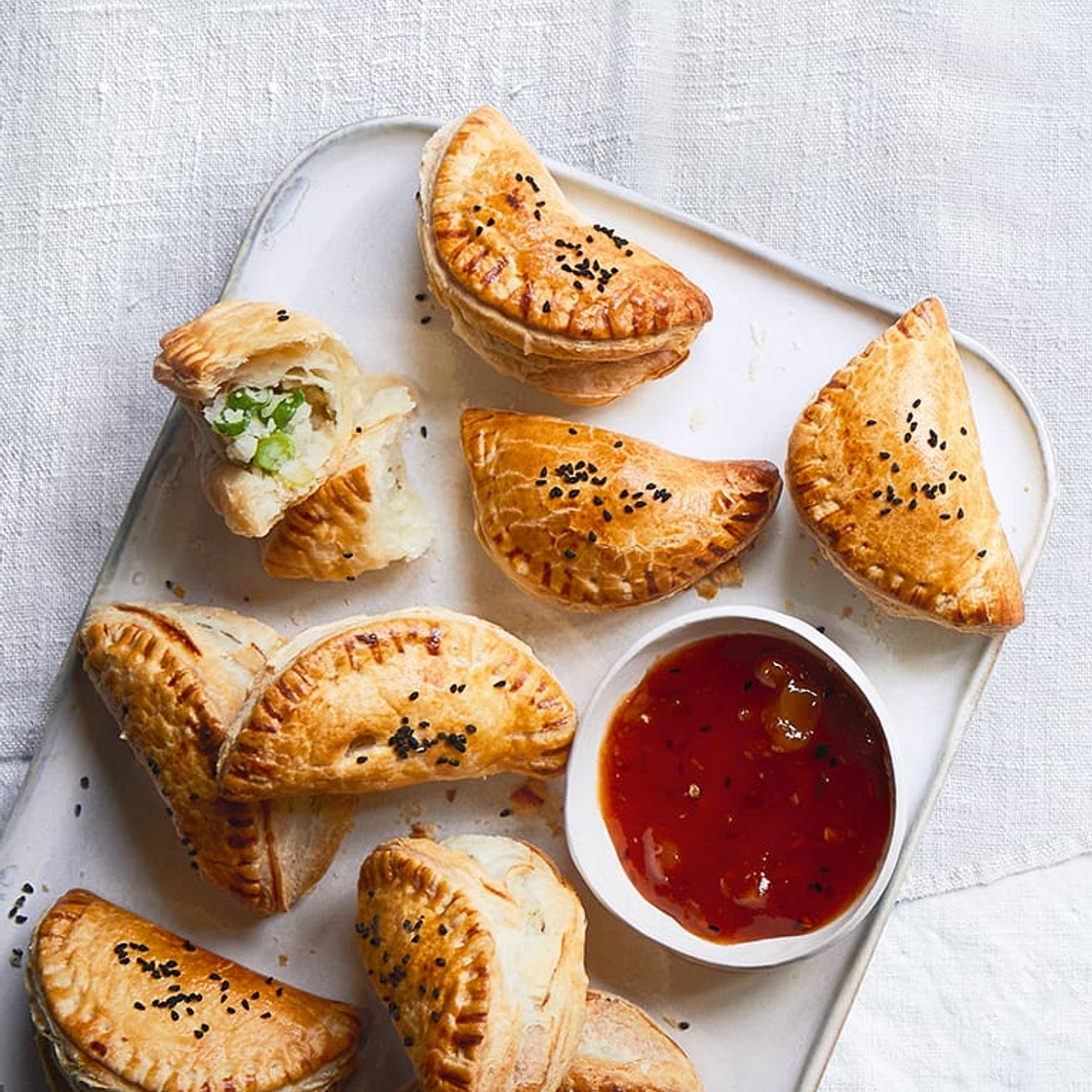 Gunpowder potato puffs