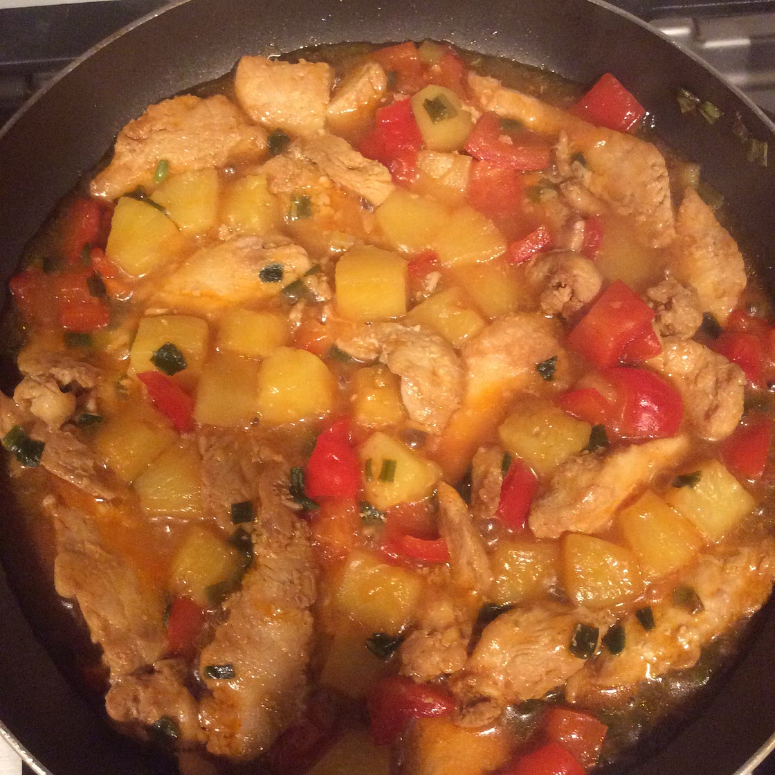 Easy Pineapple Chicken