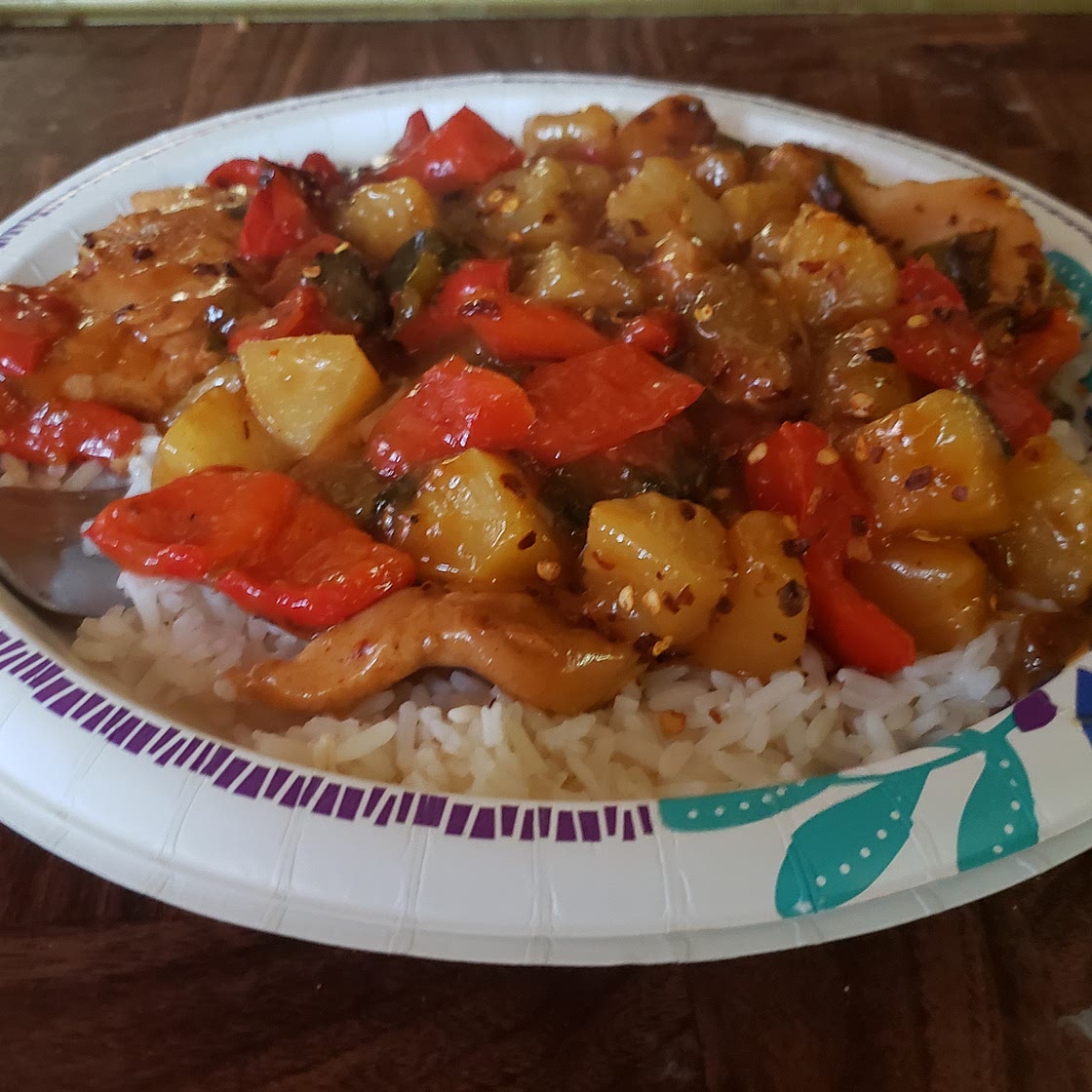 Easy Pineapple Chicken