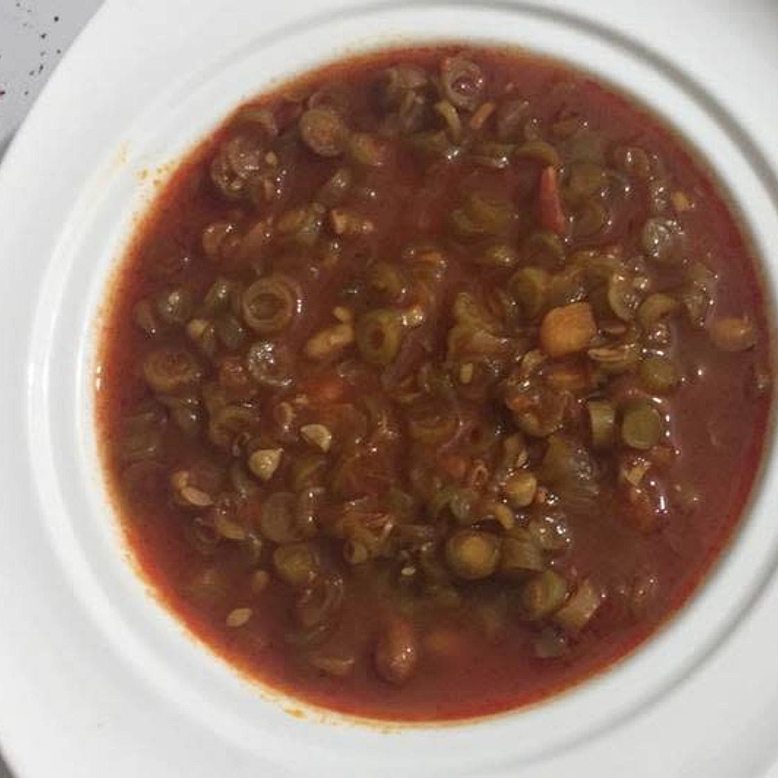 Green beans sauce