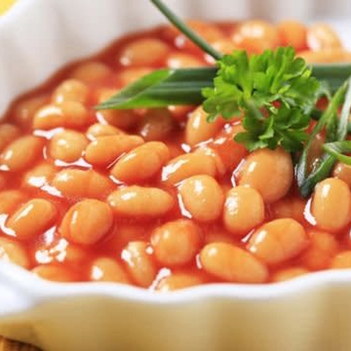 White bean sauce with rice
