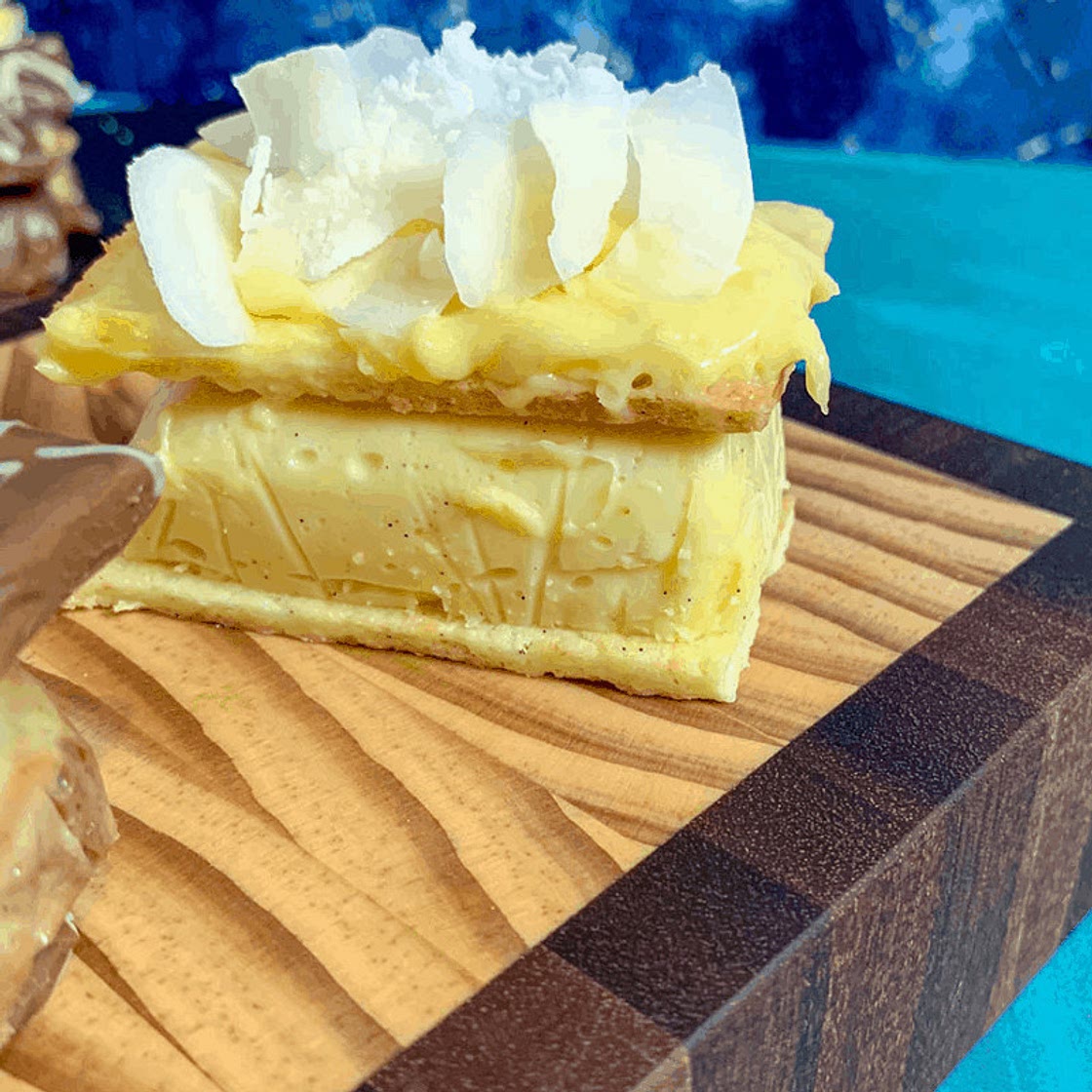 Lemon Curd Sugar Free Vanilla Slice
