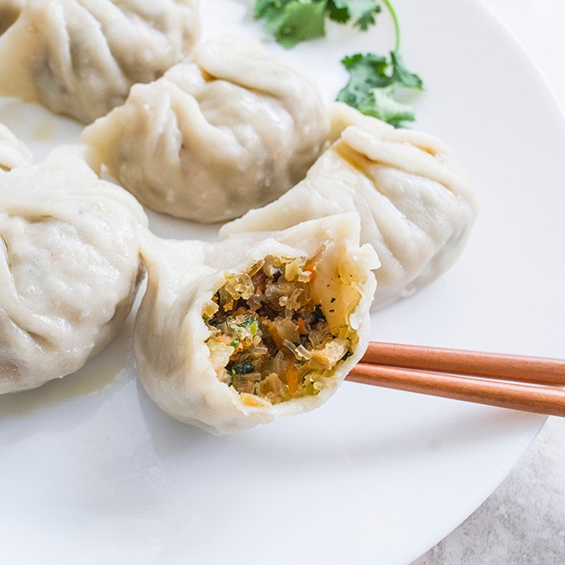Mom's Special Vegan Dumplings | 家傳純素水餃