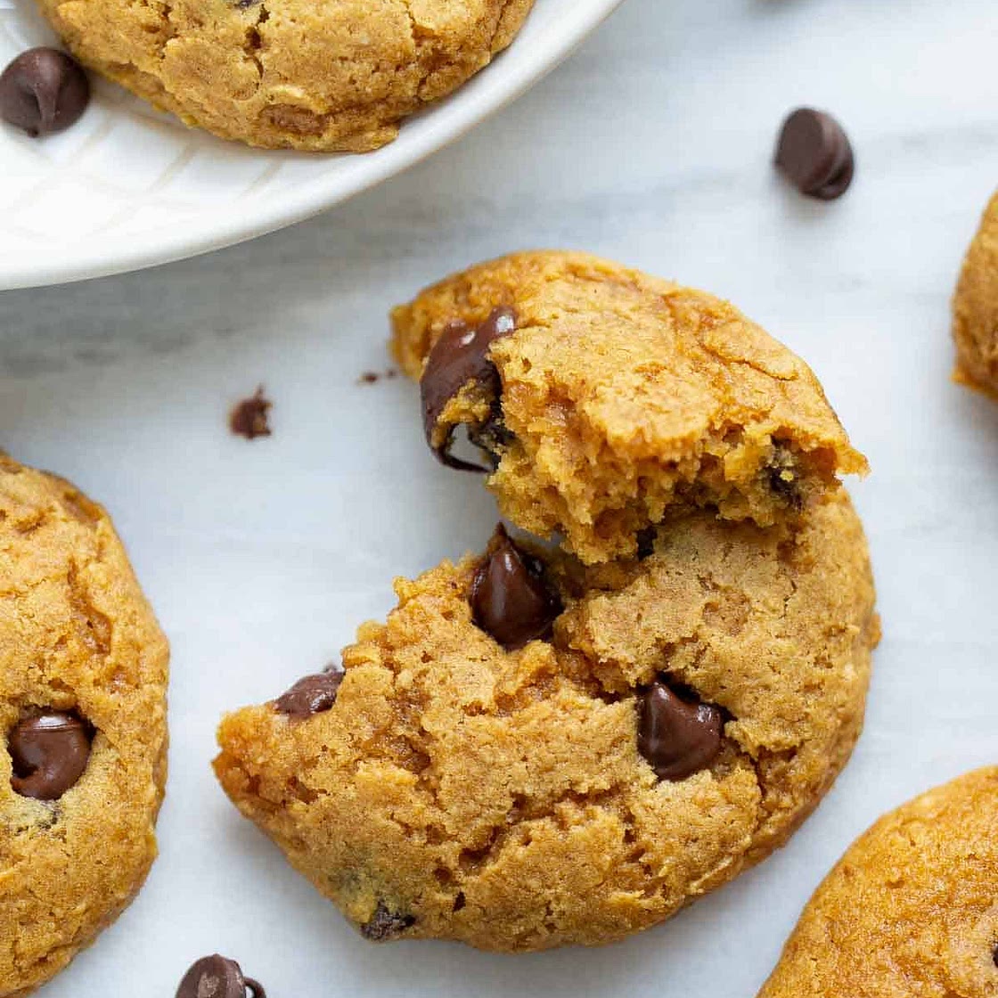GF Pumpkin Chocolate Chip Cookies