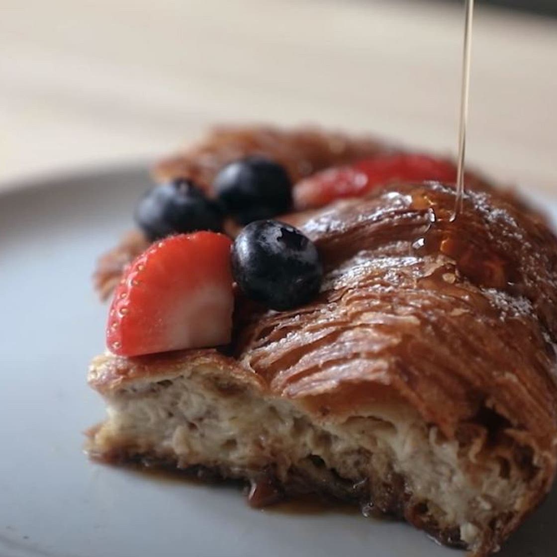 Croissant French Toast Casserole