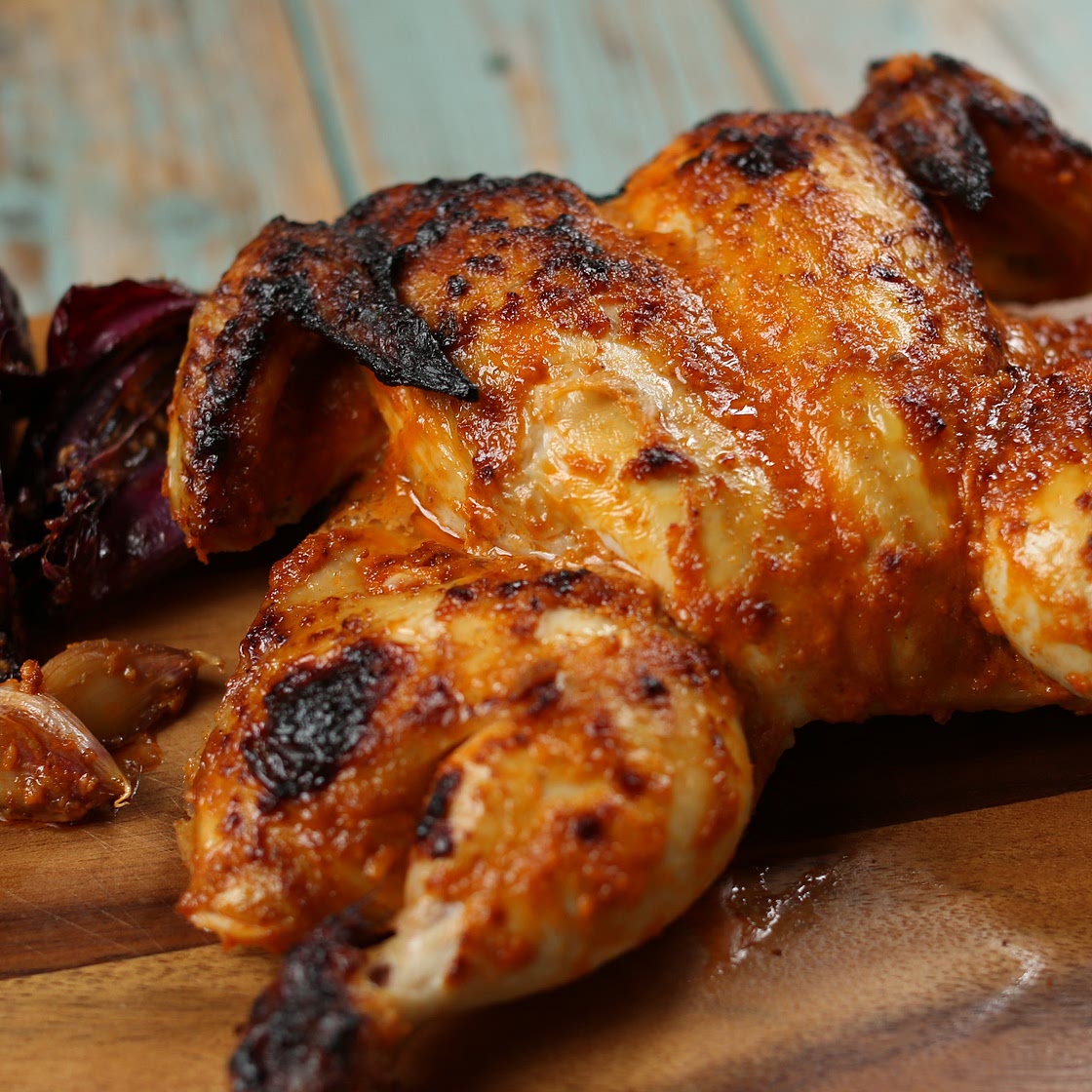 Tandoori Spatchcock Chicken