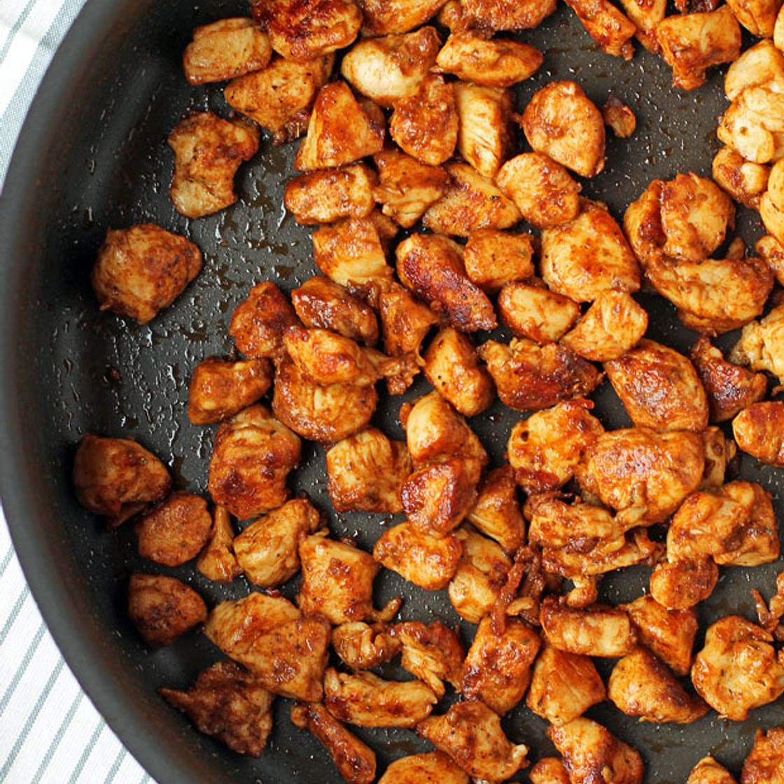 Blackened Chicken Bites