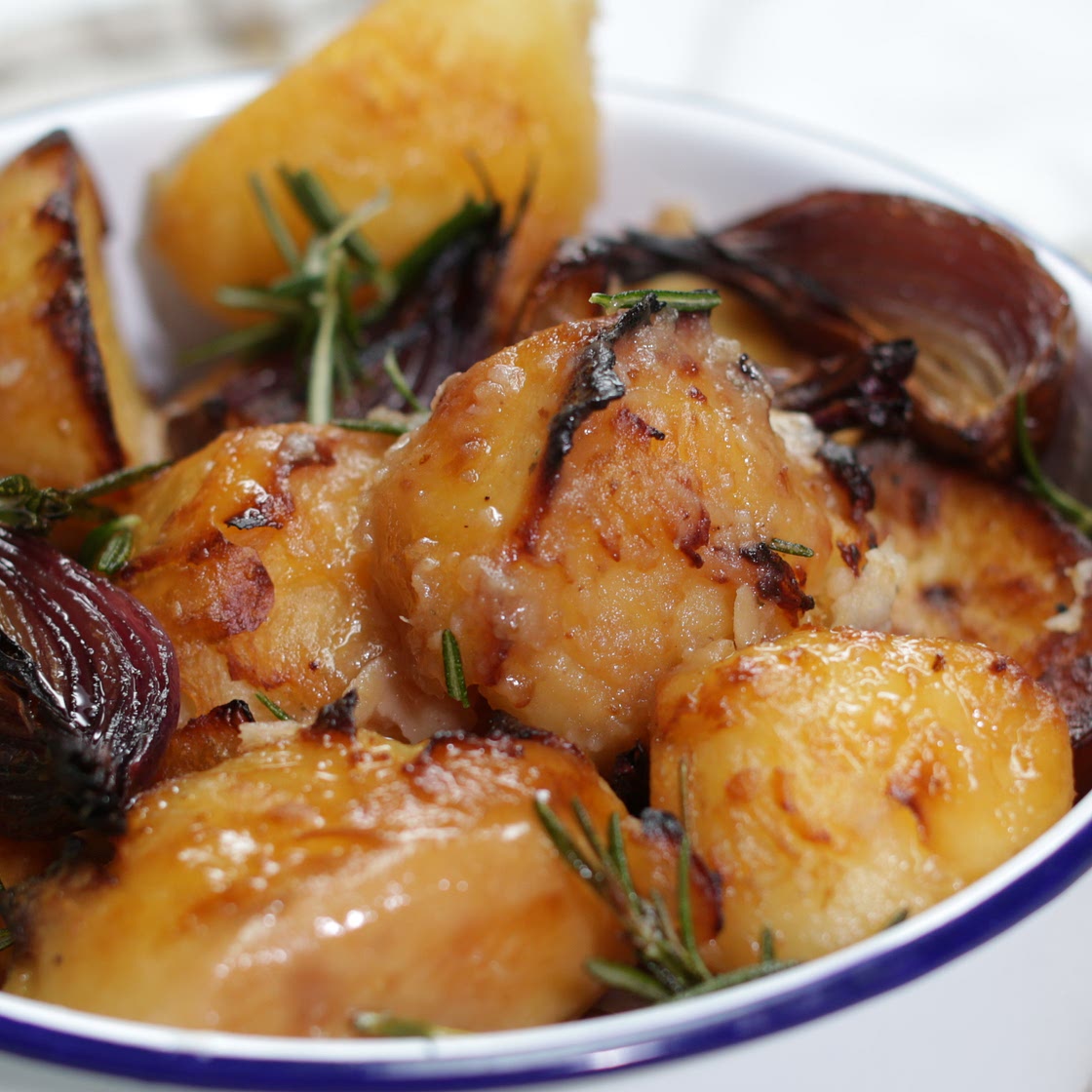 Cider Fondant Potatoes