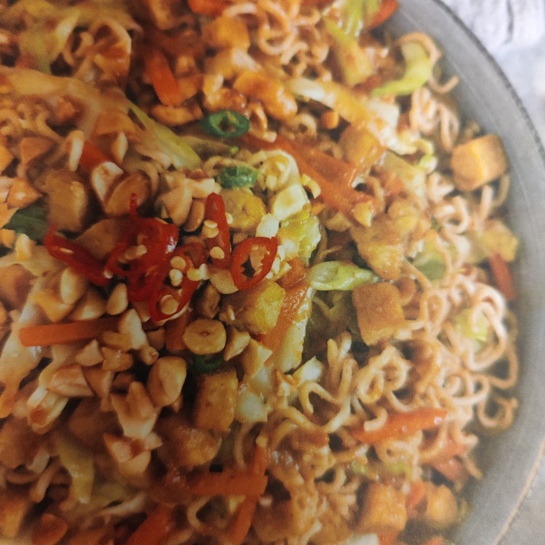 Noodles de tempeh