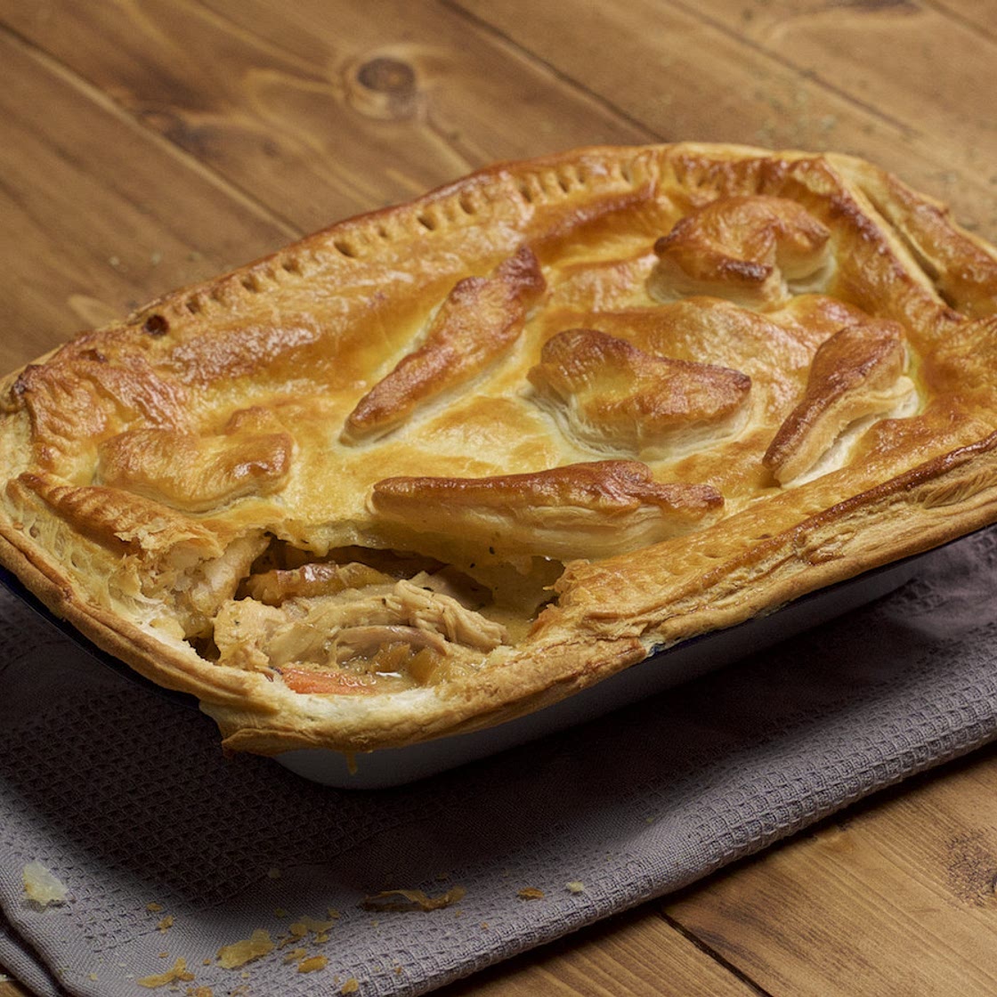 Leftover Roast Dinner Pie
