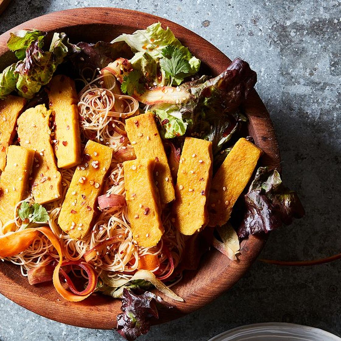 Burmese Tofu (a.k.a. Chickpea Flour Tofu)