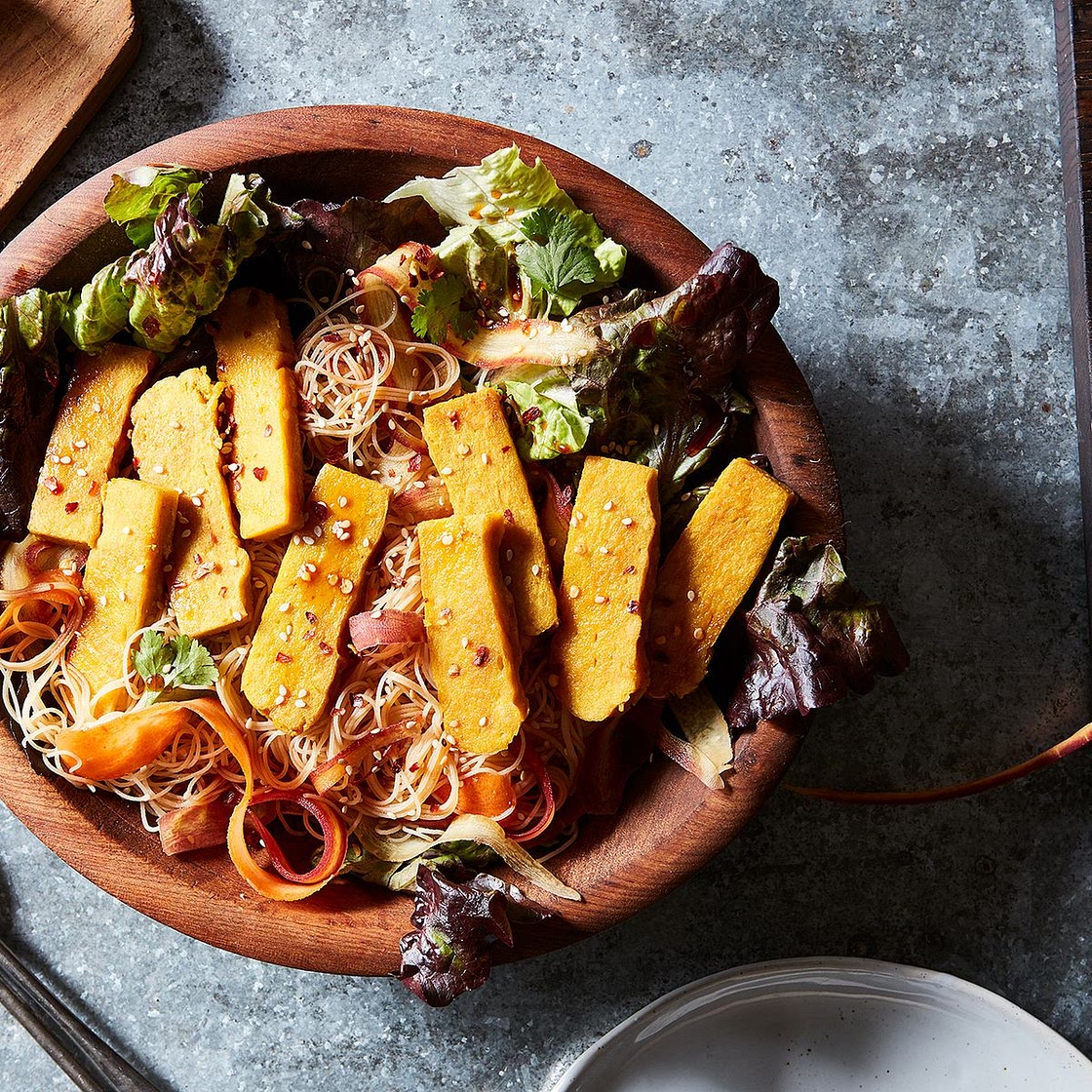 Burmese Tofu (a.k.a. Chickpea Flour Tofu)