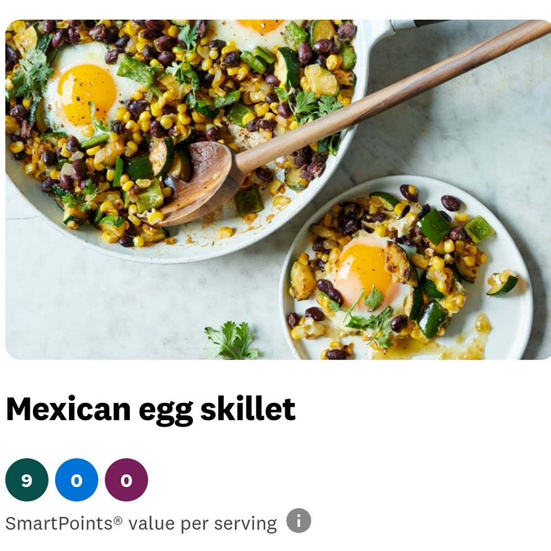Mexican Egg Skillet (WW Official)