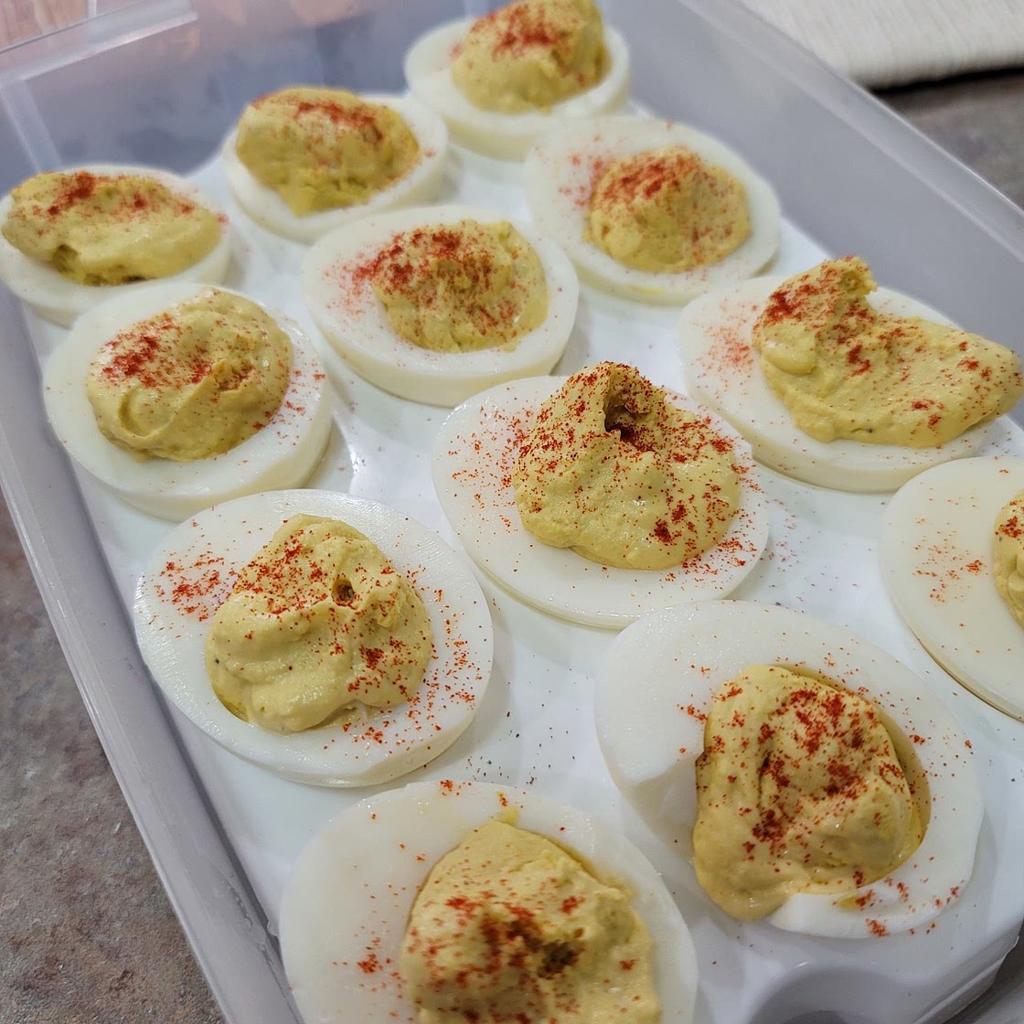 Deviled eggs