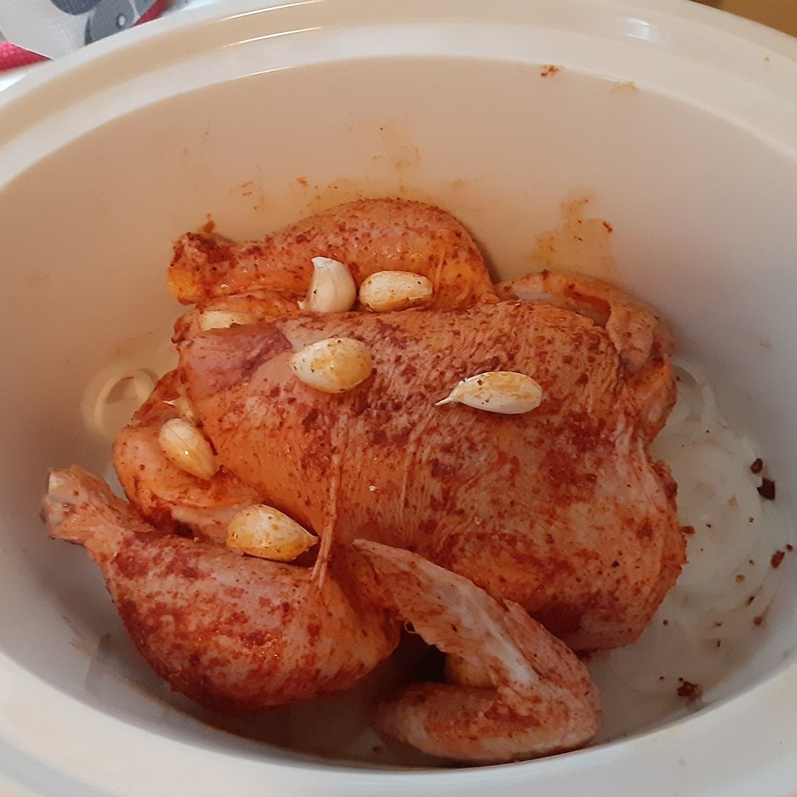 Twenty-Garlic Chicken Dinner