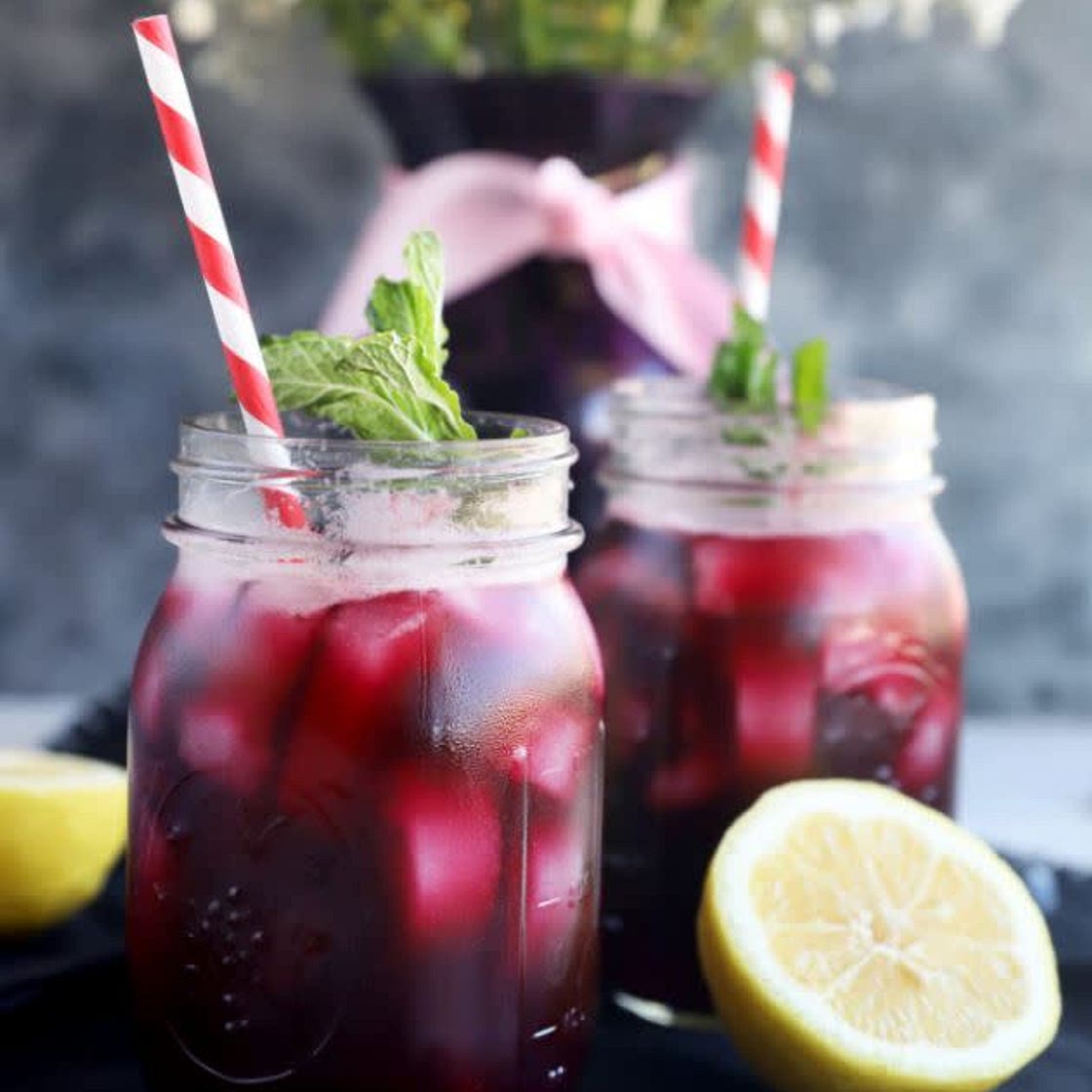 Berry Apple Cooler Mocktail