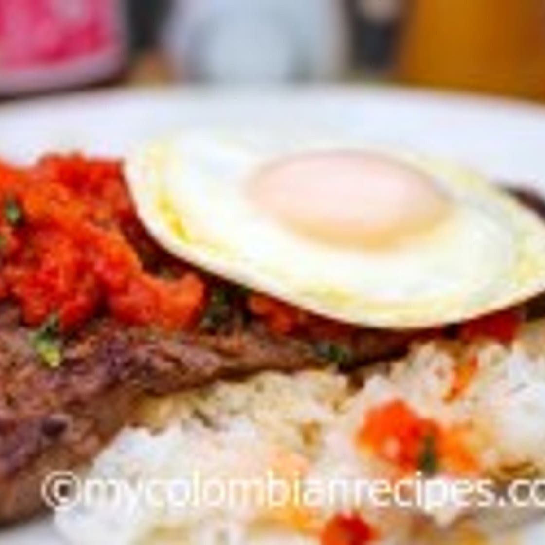 Bistec a Caballo (Creole Steak on Horseback)