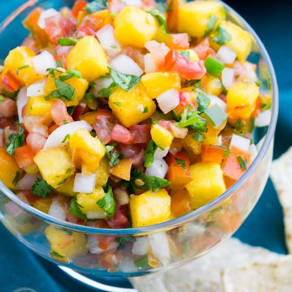 Peach Pico de Gallo/ “Salsa”