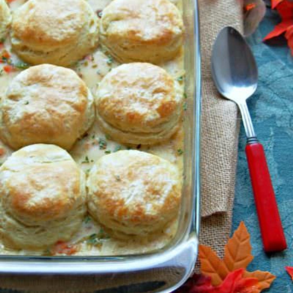 Turkey & Biscuit casserole